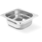 Bac gn 1 / 6 inox profi line hauteur 65 mm hendi 801734