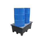Bac de rétention avec caillebotis acier galvanisé pour 2 fûts - capacité 240 l - 550kg - brlecog240 / ... Bac de rétention avec caillebotis acier galvanisé pour 2 fûts - capacité 240 l - 550kg - brlecog240 / ...
