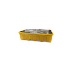 Matis�re - bac de r�tention double embo�table pour ibc - jaune - sj - 520 - 001