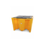 Matisère - bac de rétention simple 1 ibc - jaune - sj - 500 - 001 Matisère - bac de rétention simple 1 ibc - jaune - sj - 500 - 001
