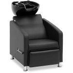 Visiates friseur avec la pose des jambes - vier inclinable avec batterie, tuyau et douche mlanges