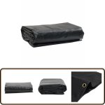 Bche anthracite 2, 5x3, 5 m 600 g / m - bche impermable - bche de protection - bche extrieure ...