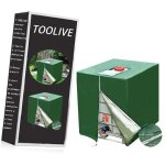 Bache pour cuve 1000l, bche de protection solaire pour rservoir d'eau de pluie ibc, anti - poussire ...