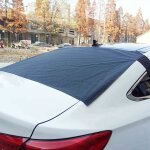 Bche protection magntique pare brise arrire voiture, couverture pare - brise vitre arriere protge ...