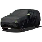 B�che pour voiture suv impermeable 480 x 175 x 150cm noir ext�rieur housse de protection auto suv �tanche ...