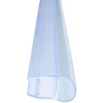 Joint de douche, profil creux, joint de porte transparent 100cm, profil de rejet d'eau pour joint de ...