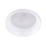 Greenice - bague encastré rond aluminium blanc Ø60mm Greenice - bague encastré rond aluminium blanc Ø60mm