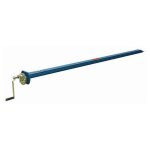 Baguetteuse 2m acier dmultiplie avec baguette  14mm sur pieds  roulettes dimos 983424