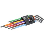 C1997torx / 9p torx intrieur jeu de cls mles coudes t 8, t 9, t 10, t 15, t 20, t 25, t 27, t 30, ...