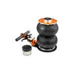 Bahco ? cric pneumatique � 2 �tages ? capacit� de levage 2000 kg ? hauteur minimum 115 mm ? hauteur maximum ...
