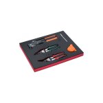 Jeu cisailles  tle / pince  riveter / mtre ruban, module mousse 2 / 3 fit&go - 5pc - bahco