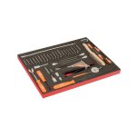 Module 3 / 3, crochets / grattoir / outil de préhension magnétique / embouts torx® - 60p - bahco Module 3 / 3, crochets / grattoir / outil de préhension magnétique / embouts torx® - 60p - bahco