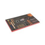 Bahco - module mousse pour servante 40', outils de frappe, limes et extracteurs - 45 pcs