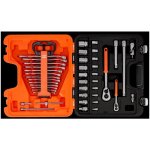 Bahco - s410 coffret 41 pieces cliquets douilles et cles mixtes