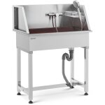 Physa - baignoire de chien - acier inoxydable - jusqu'à 60 kg Physa - baignoire de chien - acier inoxydable - jusqu'à 60 kg