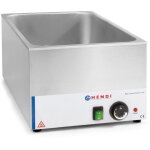 Bighouse it - bain marie lectrique rglable pour gn1 / 1 150 mm - hendi 238905