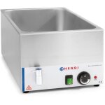 Hendi - bain - marie lectrique rglable pour gn1 / 1 150 mm avec robinet 238912