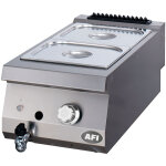 Bain marie gaz � poser l 400 � 800 mm - s�rie 900 - afi collin lucy