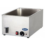 Bain marie gn 1 / 1 - robinet de vidange - atosa