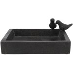 Bain pour oiseaux carr