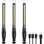Baladeuse led mecanicien lampe atelier chantier rechargeable , lampe de garage magn�tique puissante, ...