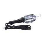 Baladeuse mtal avec douille e27 cble 5m silumen
