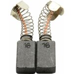 Balais de charbon pour aeg ponceuse bbs1100 - 7x11x22mm