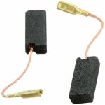 Balais de charbon 5x8x18mm ? remplacement pour meuleuse bosch pws 7 - 125 ? avec ressort et connecteur ...