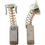 Balais de charbon pour makita ponceuse 6980fdwde - 5x6x11, 5mm