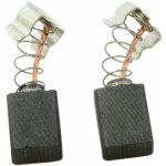 Balais de charbon pour makita ponceuse hp2051f - 6x9x11mm