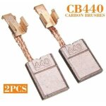 Balais de charbon charbons moteur pour makita cb - 440 18 dhp456, ddf456, bdf452, dtd14
