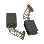 Balais de charbon - pour ponceuse orbitale 450w - pour ponceuse excentrique - pour ref oxeo 760027