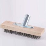 Balai mtal 30cm acier, balai mtal (sans manche bois)