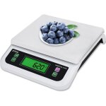Balance de cuisine 30kg / 1g con funzione pcs contapezzi e tare bilancia cucina digitale, per panifici ...
