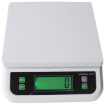 Balance de cuisine, 30kg / 1g p�se aliment cuisine precis, balance cuisine boulangerie, 5 unit�s g, oz, ...