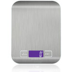 Balance de cuisine lectronique de haute prcision 5000g / 1g avec cran lcd rtroclair, 6 units et ...