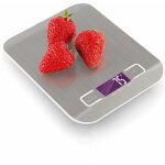 Balance de cuisine lectronique rechargeable usb 10kg / 1g, balance de cuisson numrique en acier inoxydable ...