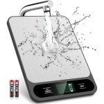 Balance de cuisine num�rique, 10 kg / 22 lbs, double unit� grammes et onces, adapt�e � la pr�paration ...