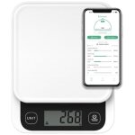 Balance de cuisine num�rique intelligente avec bluetooth balance alimentaire multifonction ultra - fine ...