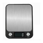 Balance de cuisine plate en acier inoxydable petite balance à plate - forme électronique mini 5 kg pour ... Balance de cuisine plate en acier inoxydable petite balance à plate - forme électronique mini 5 kg pour ...