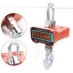 Senderpick - balance digitale pour grue, 3000 kg, avec crochet, avec t�l�commande et affichage led, aliment�e ...