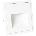 Balise led 1w encastrable murale luxe 990 pour bo�tier universel 3000k blanc blanc chaud