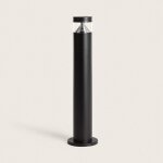 Balise led extérieur 5w en saillie sur pied 50cm inti inox noire 4000k blanc neutre Balise led extérieur 5w en saillie sur pied 50cm inti inox noire 4000k blanc neutre