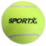 Balle de tennis sportx jumbo l jaune