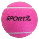 Balle de tennis sportx jumbo l rose