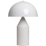 Bamyum - lipeo lampe de table blanc moderne, eclairage domestique, t�te de lit en m�tal, lampe de chevet, ...