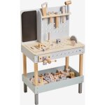 Sklum - banc  outils en bois pour enfants albiore marron bois naturel