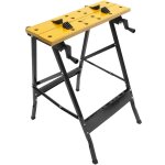 Banc de travail pliant avec �tau. table pliante pour le bricolage. 100 kg - primematik