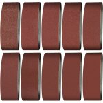 Bande abrasive 100 x 915 mm p320 grain fin pour ponceuse � bande, aff�tage du bois, polissage des m�taux ...