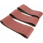 Bandes abrasives 100x610 80gr par 3 dt3322 - qz - ponceuse